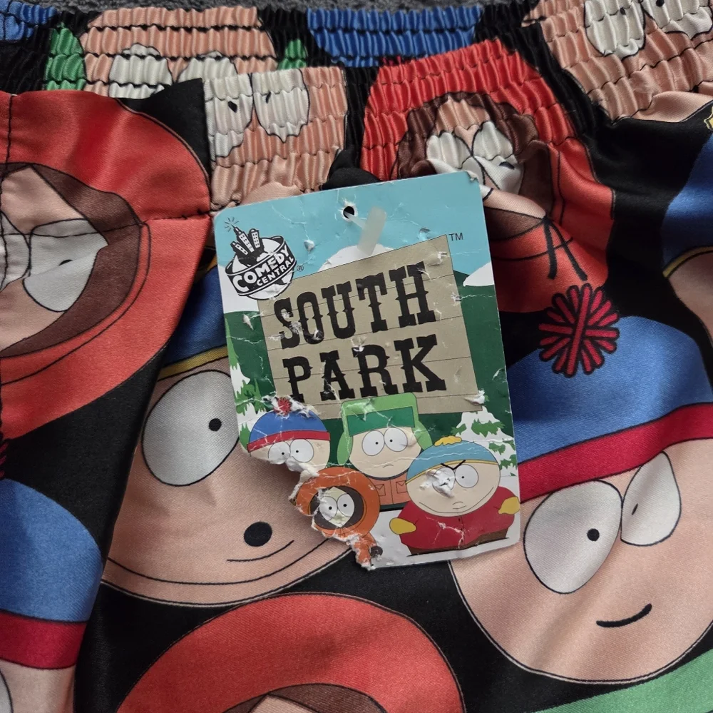 VTG South Park Comedy Central Davenport Satiny Boxers NWT XL Made In Australia
